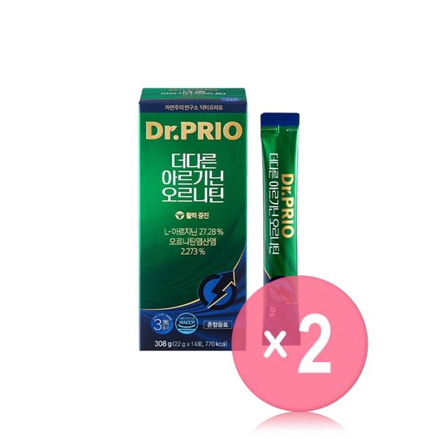 SERY BOX-DrPRIO More Different Arginine Ornithine 2pcs Bundle Set