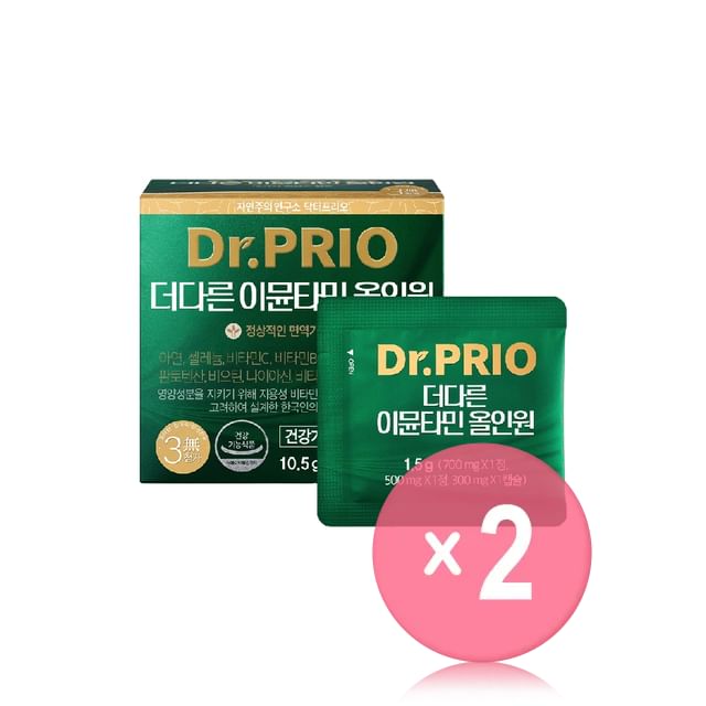 SERY BOX-DrPRIO More Different Immuntamin All-In-One 2pcs Bundle Set