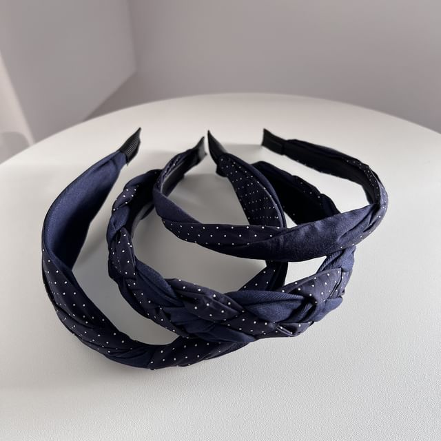 Sesori-Dotted Panel Headband
