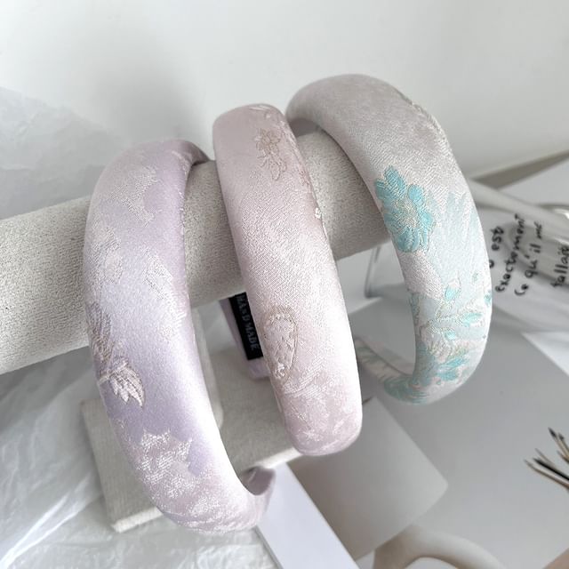 Sesori-Jacquard Fabric Headband