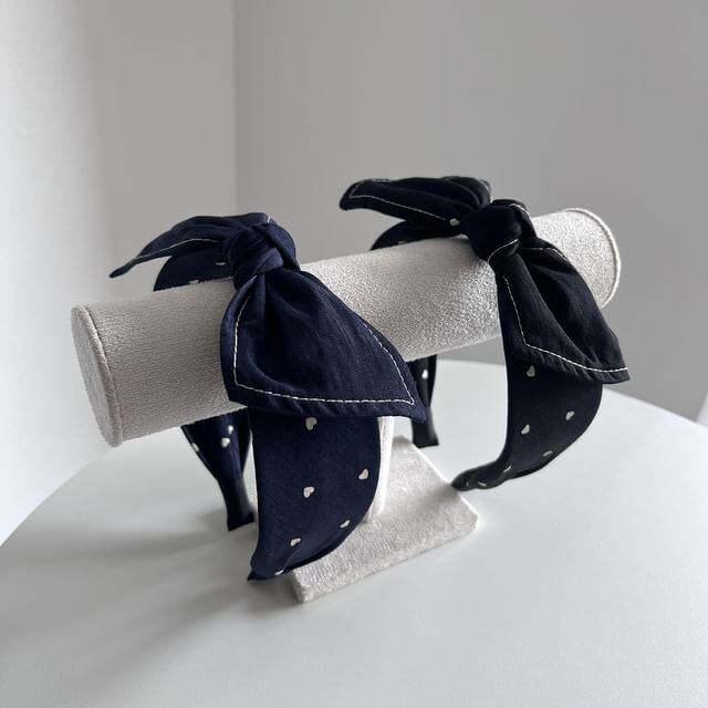 Sesori-Knot Dotted Headband