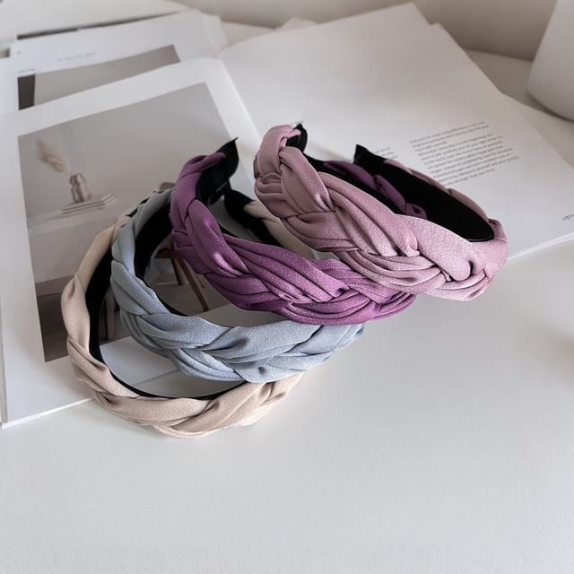 Sesori-Plain Braided Headband