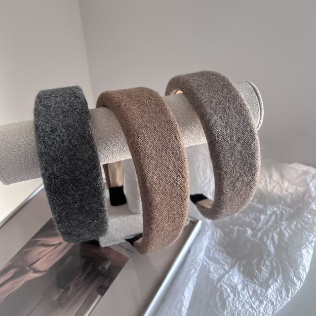 Sesori-Plain Fabric Facewash Headband