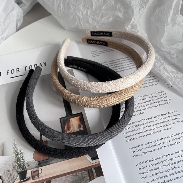 Sesori-Plain Textile Headband