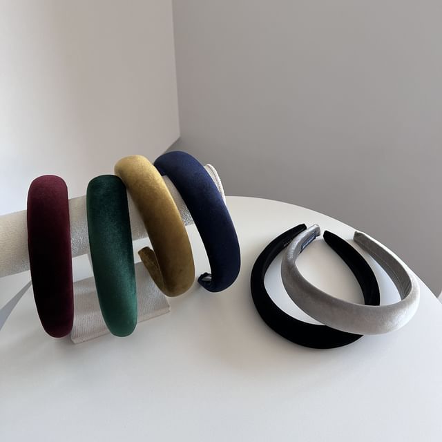 Sesori-Plain Velvet Headband