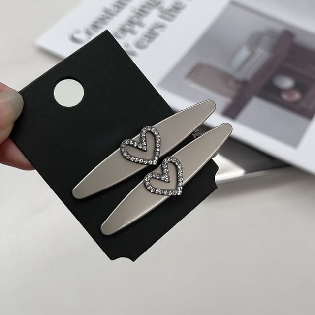 Sesori-Rhinestone Hair Clip Set