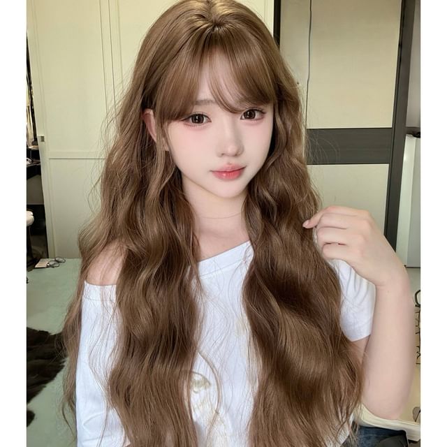SEVENQ-Long Full Wig - Curly