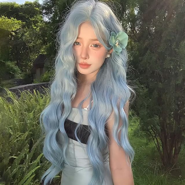SEVENQ-Long Full Wig - Curly