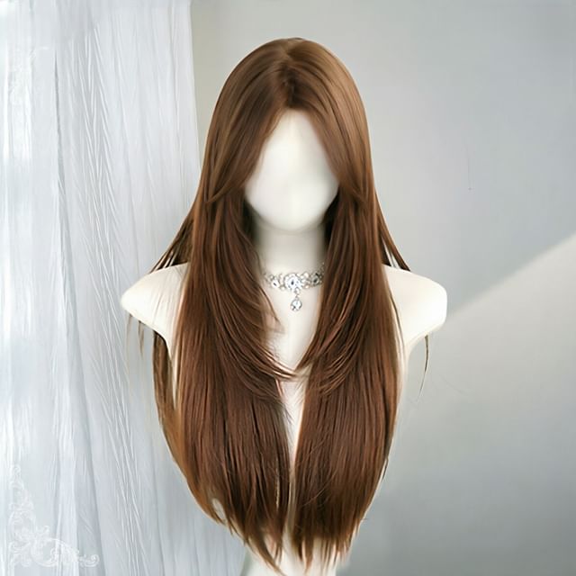 SEVENQ-Long Full Wig - Straight