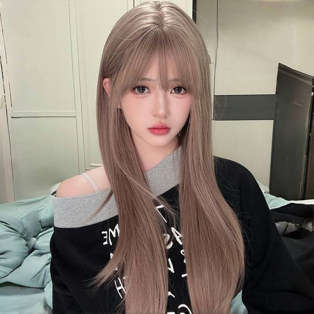 SEVENQ-Long Full Wig - Straight