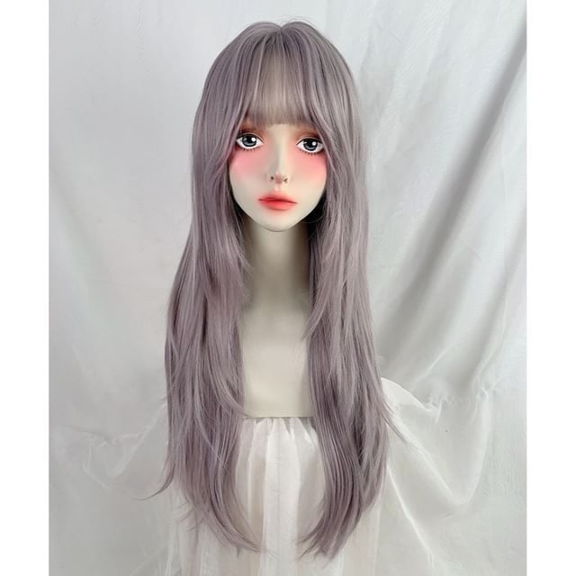 SEVENQ-Long Full Wig - Straight