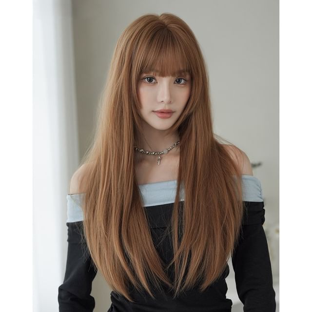 SEVENQ-Long Full Wig - Straight