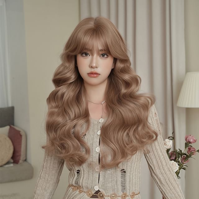 SEVENQ-Long Full Wig - Wavy