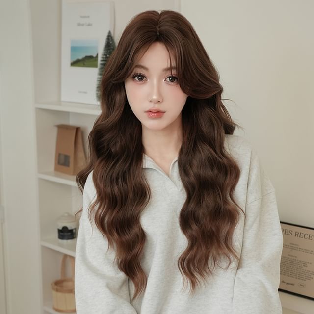 SEVENQ-Long Full Wig - Wavy