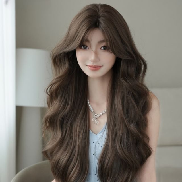 SEVENQ-Long Full Wig - Wavy