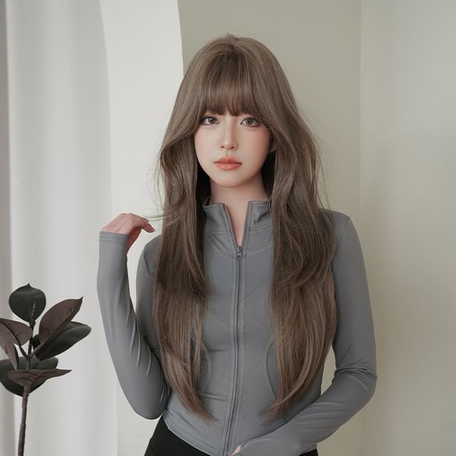 SEVENQ-Long Full Wig - Wavy
