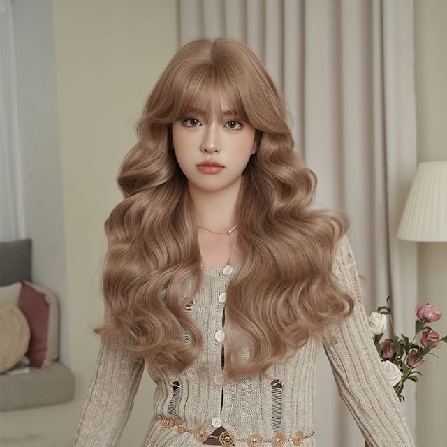 SEVENQ-Long Full Wig - Wavy