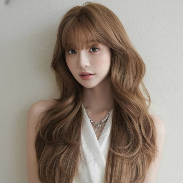 SEVENQ-Long Full Wig - Wavy