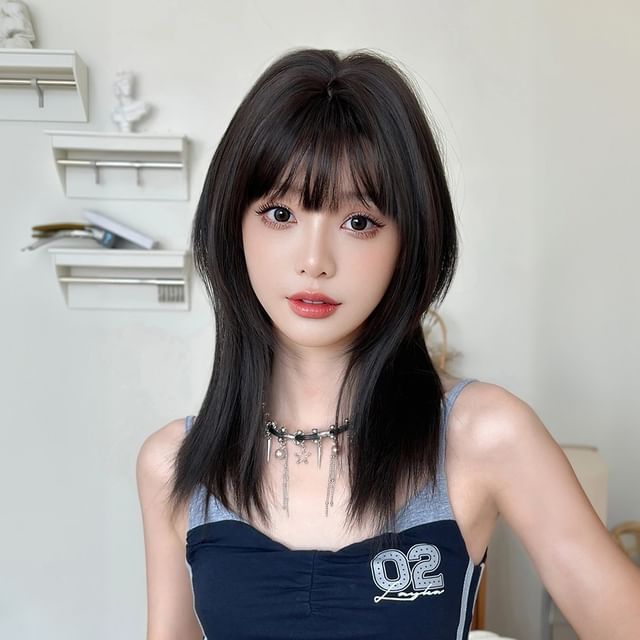 SEVENQ-Long Full Wig - Wavy