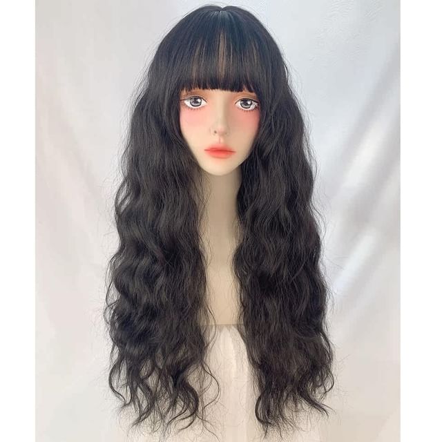 SEVENQ-Long Full Wig - Wavy