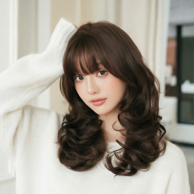 SEVENQ-Long Full Wig - Wavy