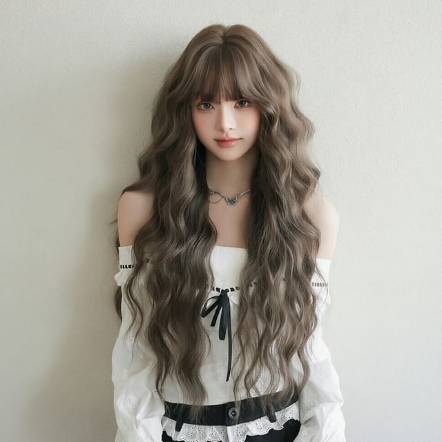 SEVENQ-Long Full Wig - Wavy