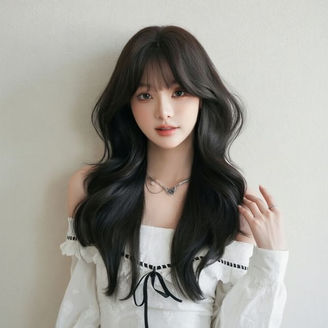 SEVENQ-Long Full Wig - Wavy