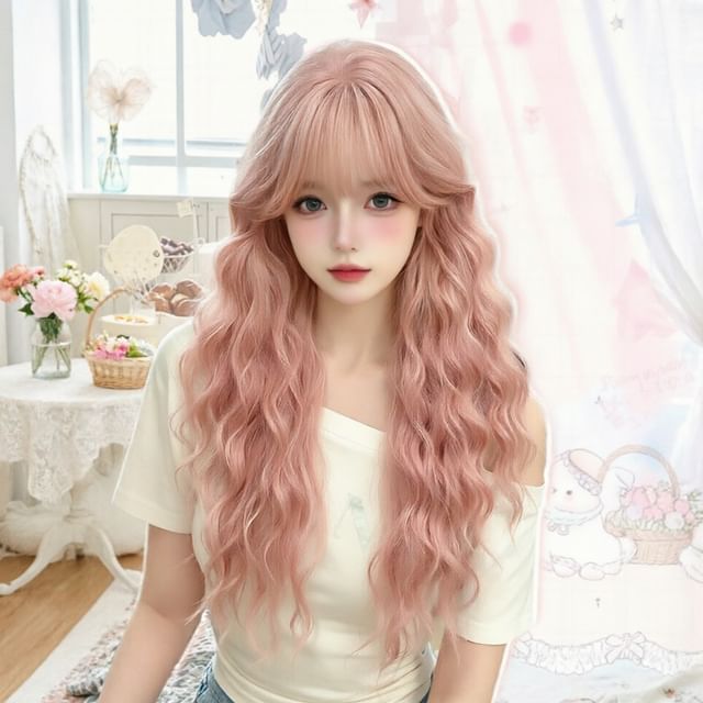 SEVENQ-Long Full Wig - Wavy