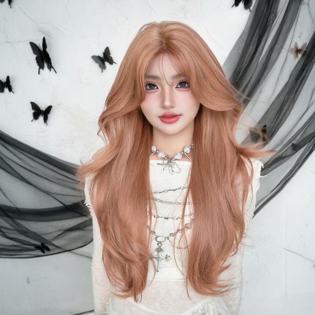 SEVENQ-Long Full Wig - Wavy