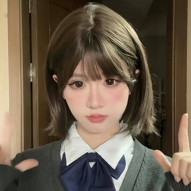 SEVENQ-Medium Full Wig - Straight