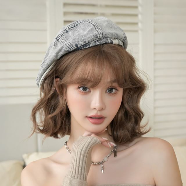 SEVENQ-Medium Full Wig - Wavy