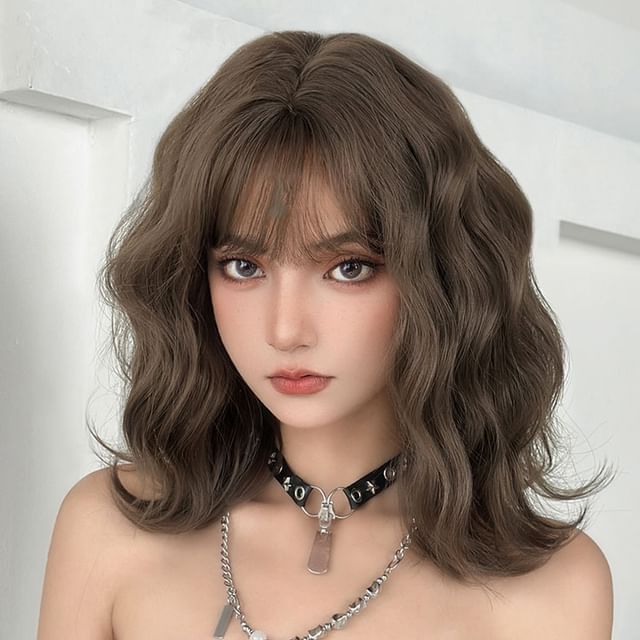 SEVENQ-Short Full Wig - Curly