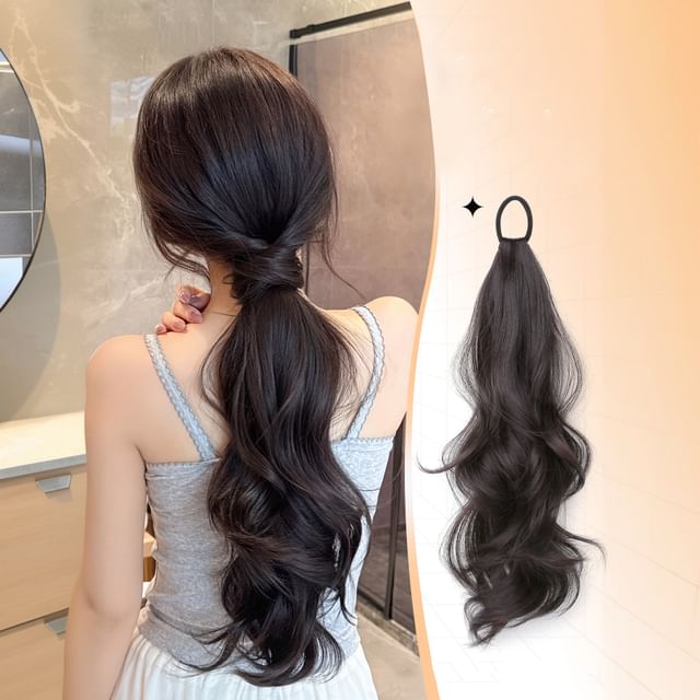 SEVENQ-Wavy Hair Extension