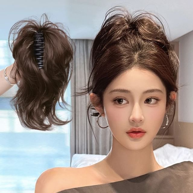 SEVENQ-Wavy Ponytail Wig