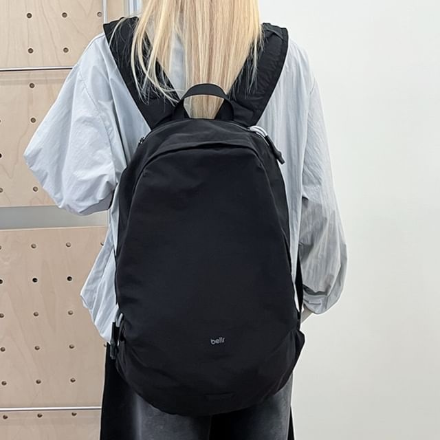 SEVENZ STUDIO-Lettering Nylon Backpack