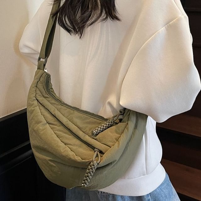 SEVENZ STUDIO-Plain Crossbody Bag
