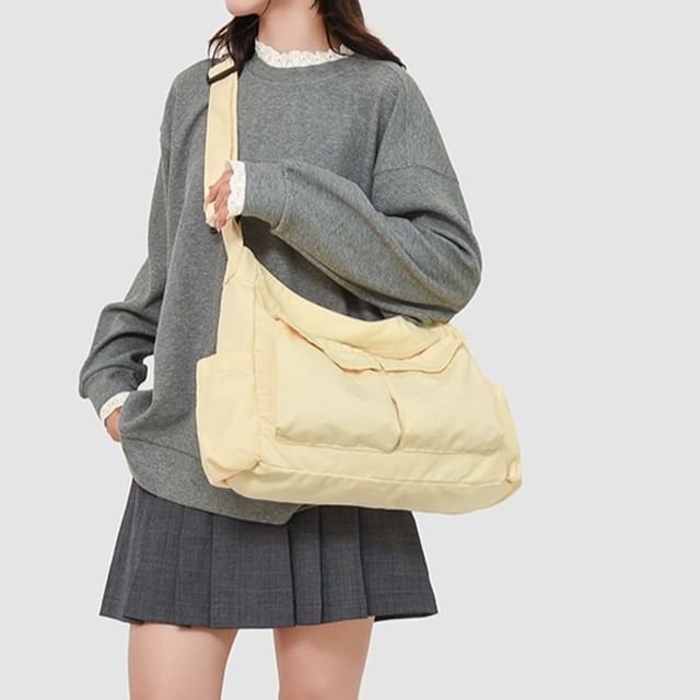 SEVENZ STUDIO-Plain Crossbody Bag