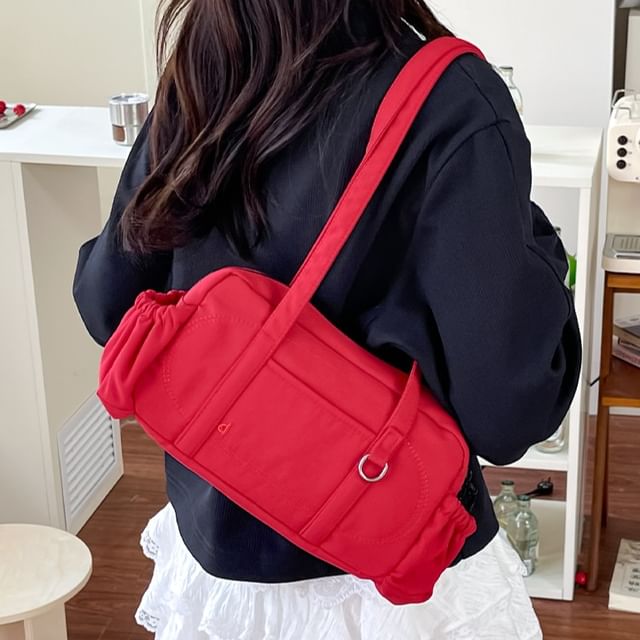 SEVENZ STUDIO-Plain Nylon Tote Bag