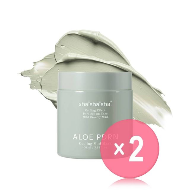 shaishaishai-Aloe PDRN Cooling Mud Mask 2pcs Bundle Set