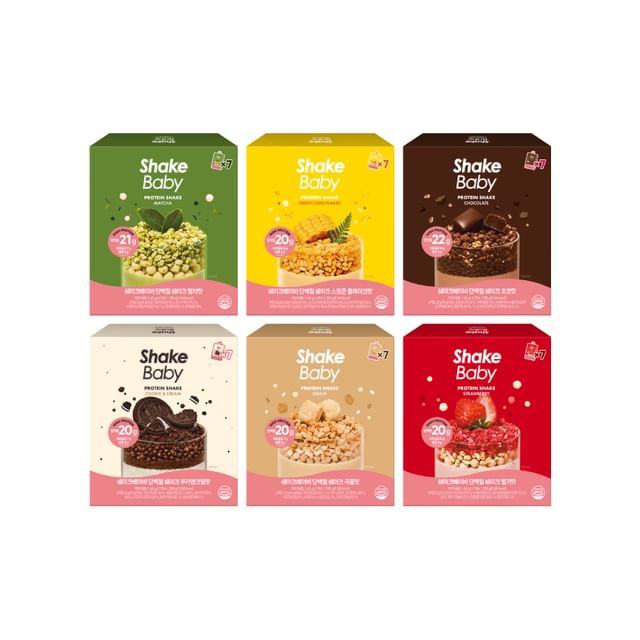 ShakeBaby-Protein Shake - 6 Types