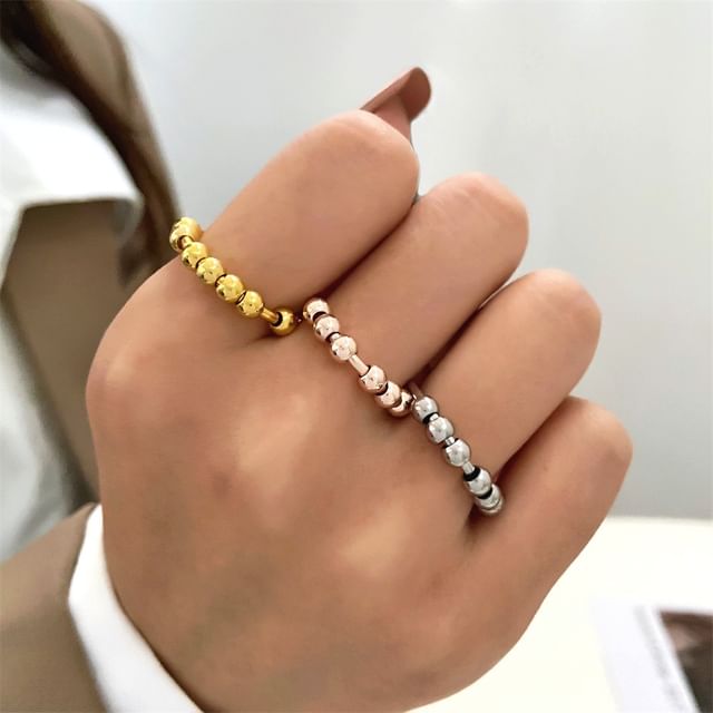 Sharkkira-Bead Open Ring
