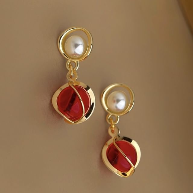 Sharkkira-Beaded Drop Earring