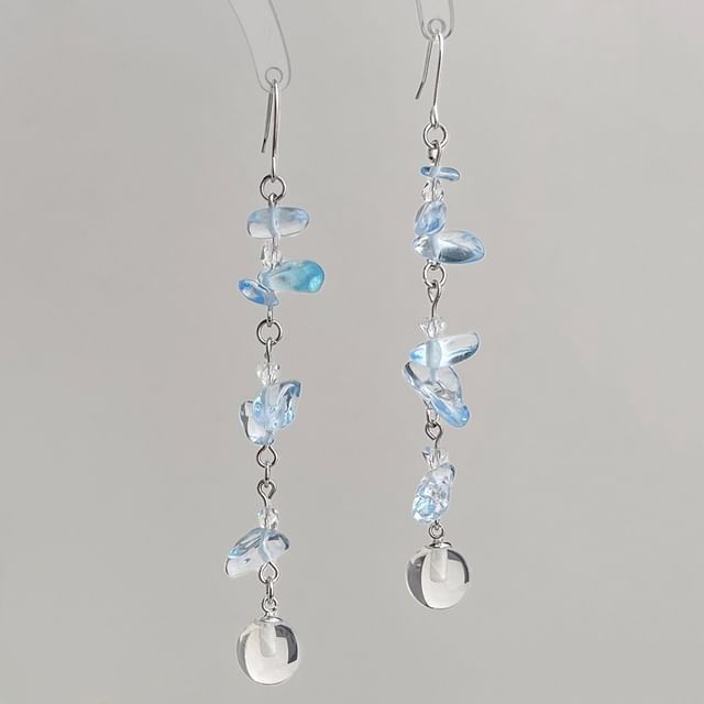 Sharkkira-Glass Hook Dangle Earring