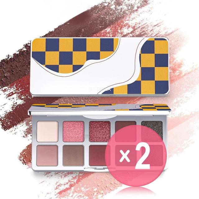 SHEDELLA-Matte Eyeshadow Palette - Dazzle Shades 2pcs Bundle Set
