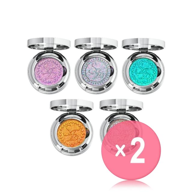 SheenEffect-Candy Series Chameleon Single Color Eyeshadow - 5 Colors 2pcs Bundle Set