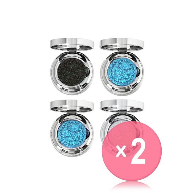 SheenEffect-Magic Series Chameleon Single Color Eyeshadow - 4 Colors 2pcs Bundle Set