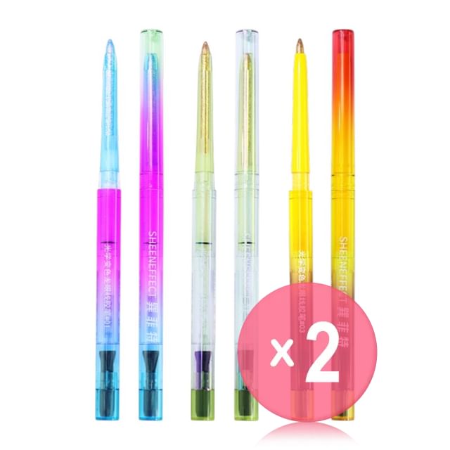 SheenEffect-Optical Chameleon Eyeliner Gel Pen - 3 Colors 2pcs Bundle Set