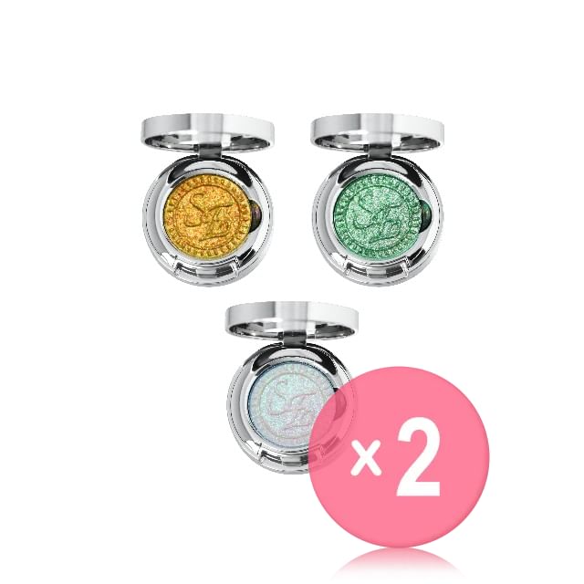 SheenEffect-Summer Series Chameleon Single Eyeshadow - 3 Colors 2pcs Bundle Set