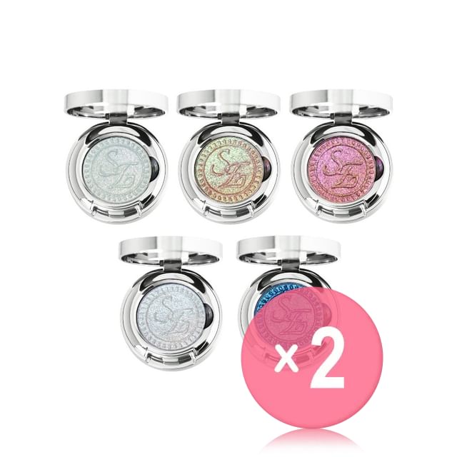 SheenEffect-Variation Series Chameleon Eyeshadow - 5 Colors 2pcs Bundle Set