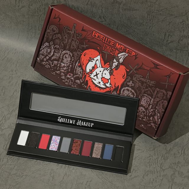 SHELLWE MAKEUP-freya86 Punk Bunny 10 Color Chameleon Eye Shadow Palette - Palette de 10 fards à paupières